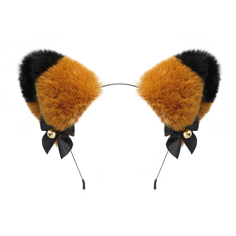 Handmade Animal Ear Headband Cute Plush Cat Ears Olita Headgear Fox Ear Accessories Cat Ear Headband