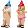 Nackte Statuen Garten Gnome frech nackt lustige Geschenk Statue Dekor Nudist