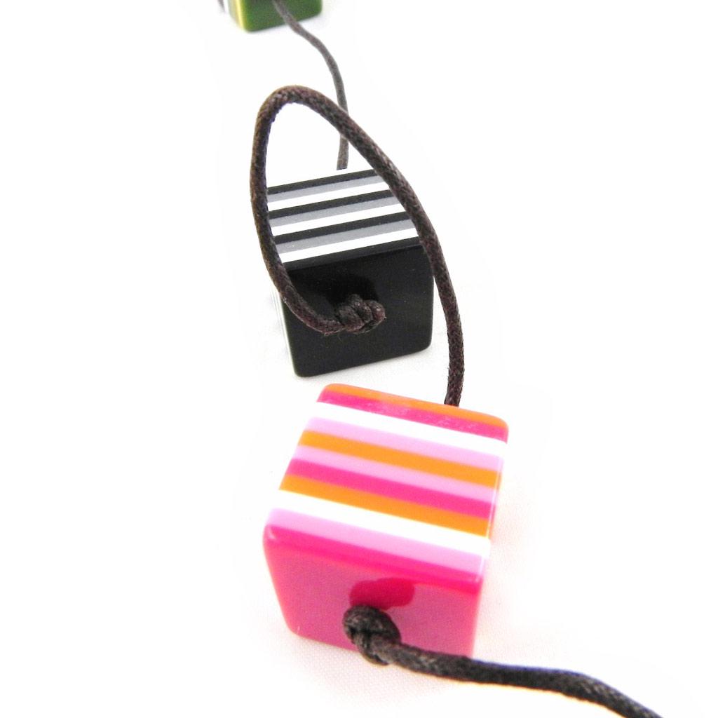 Les Trésors De Lily [G5029] - Sautoir Créateur 'Coloriage' tutti frutti