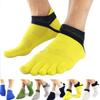 Breathable Cotton Toe Socks Sports Comfortable 5 Finger Toe Sock