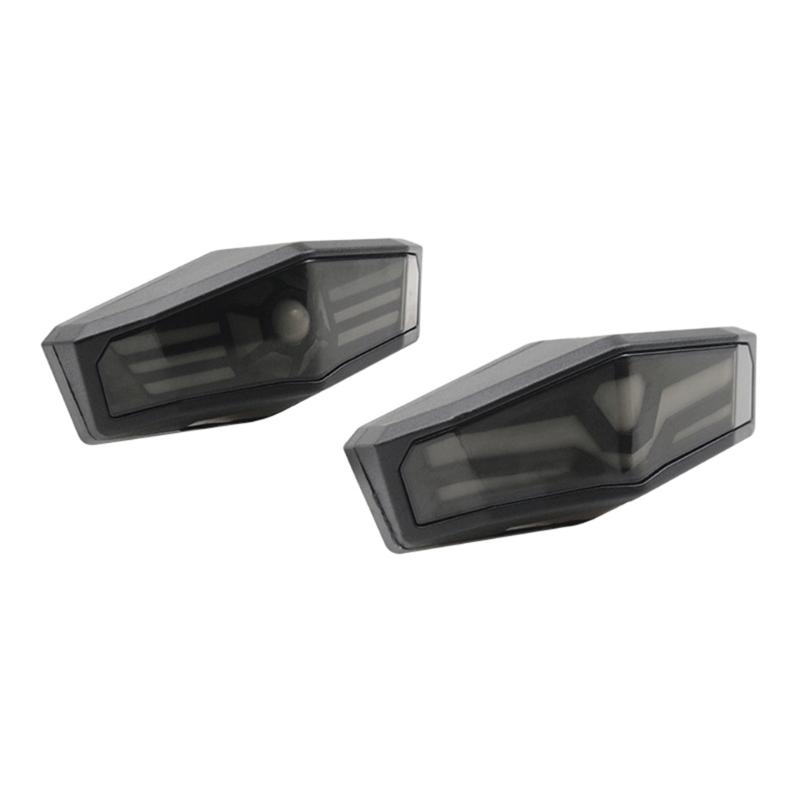 Versatile Motorcycle Tail Light Assembly with LED Turn & License Plate Illumination Motorcycle LED Rear Light set ABS