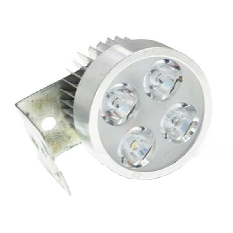 4LED Motorcycle Headlight Spot Light DRL Driving Fog Lamp Waterproof 12-85V