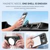 Skin-like Frosted Feel Car Invisible Magnetic Stand Holder Case For Poco F8 Ultra F8 Pro POCO F7 Ultra F7 Pro F6 Pro X6 Cover