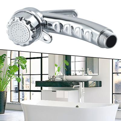 Verstellbarer Duschkopf für Camping Wohnmobil Silber