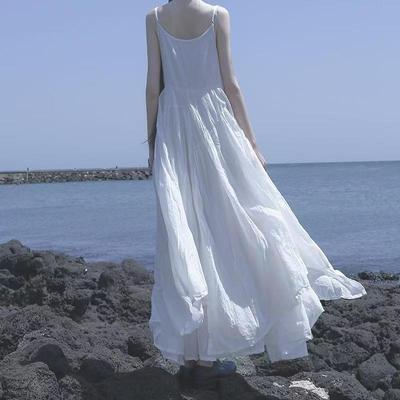 2026 Women's Spring/Summer French Aesthetic Slimming Long Dress