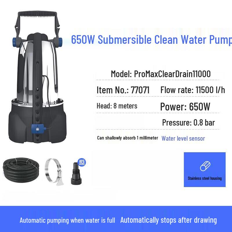 

Low-Level Bottom Suction Submersible Water Pump