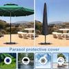 Outdoor Umbrella Cover Cantilever Umbrella Replacement Cover Windproof Parasol Protector Replacement Parts For Deck Home Garden