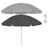 Beach Umbrella Anthracite 240 Cm