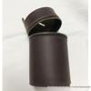 Genuine Leather Retro Coin Purse - Crazy Horse Round Barrel Design