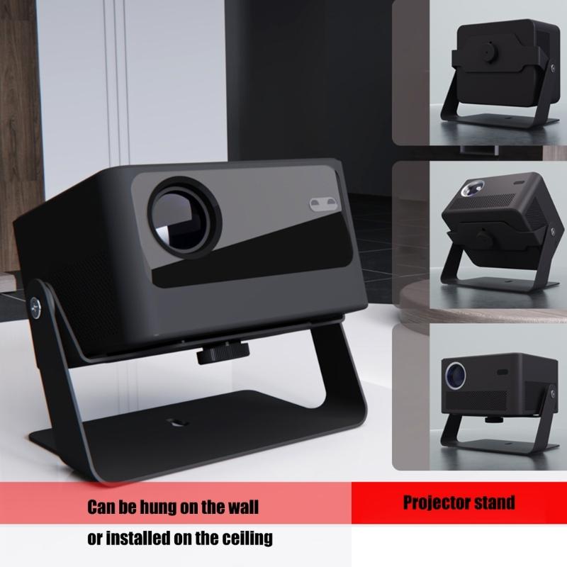 Full Rotation Bracket Adjustable Heavy Duty Metal Projectors Bracket For Home Cinema Playroom Office Setups