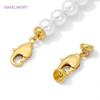 18K Gold Plated Lobster Clasps Hooks Connectors,Clasps For Jewelry,Brass End Caps Fastener,DIY Bracelets Jewelry Making Supplies