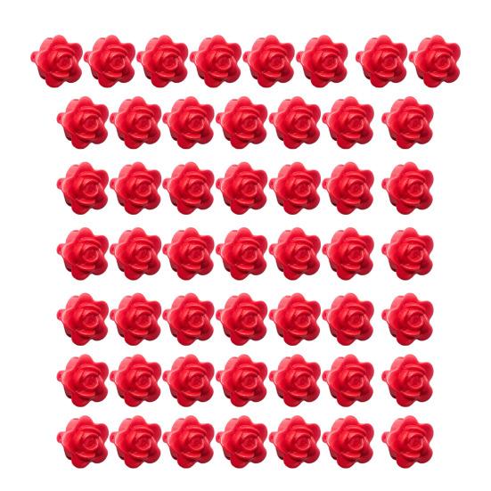 50 stk Plantestammeholder Roseformet veggklatreplante vinrankeholder Veggmontert Gjenbrukbare vinrankefesteklemmer for innendørs utendørsplanter