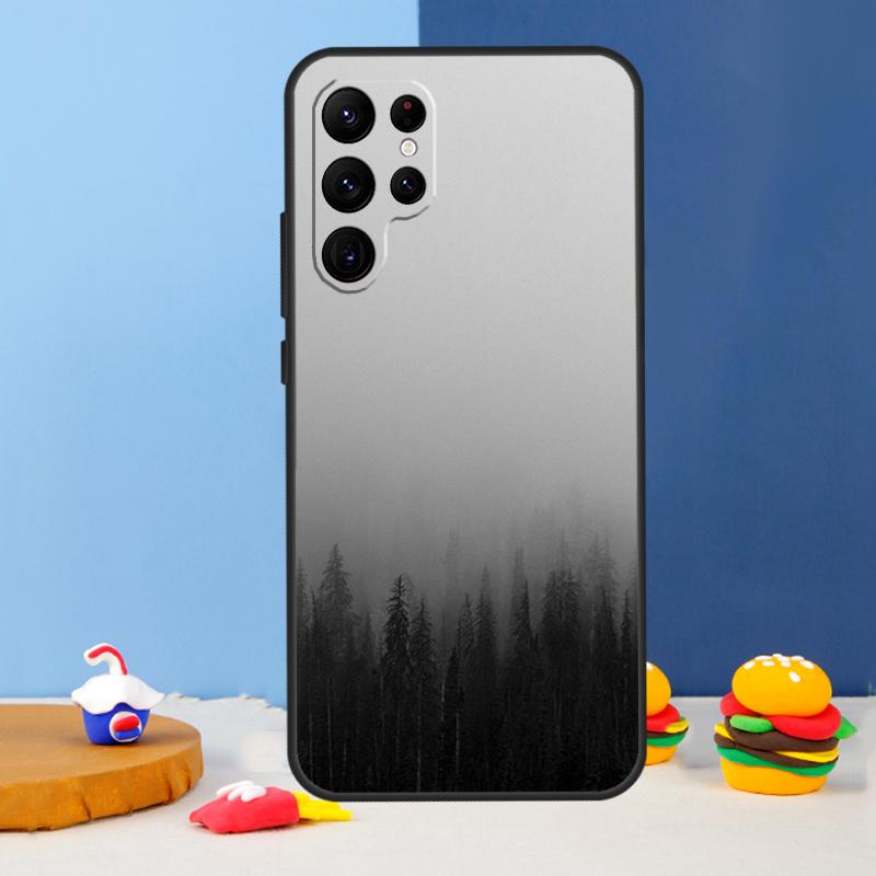 Forest Cloud Pattern Phone Case For Samsung Galaxy S24 Ultra S9 S10 S20 FE S22 S21 S23 Plus S25 Ultra Cover Coque