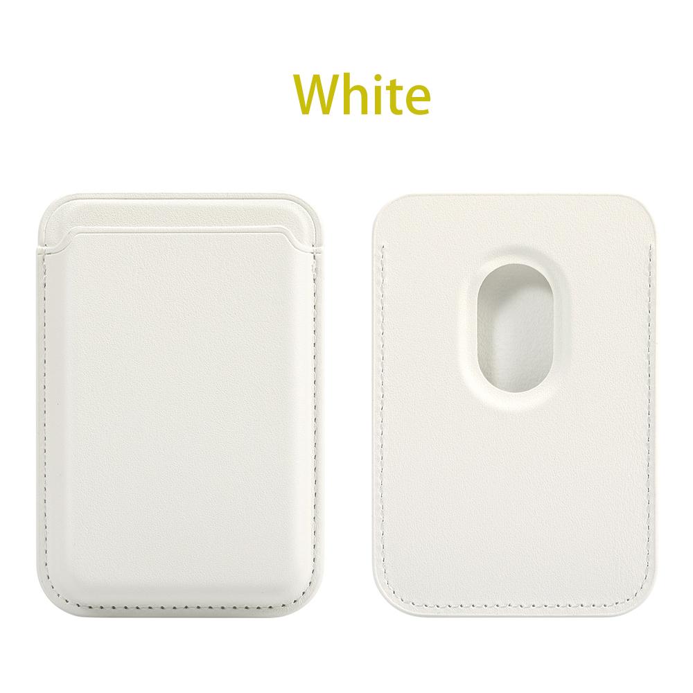 Carteira Magnética Universal de Couro MagSafe Porta-Cartões Bolso para Cartões com Fixação Forte para Iphone Samsung Xiaomi OPPO Motorola Google