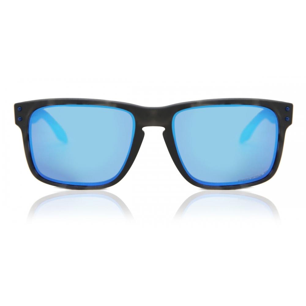 Oakley Oo9102 Holbrook Polarized 9102g7 Men Sunglasses Matte Black Tortoise/55-18-137