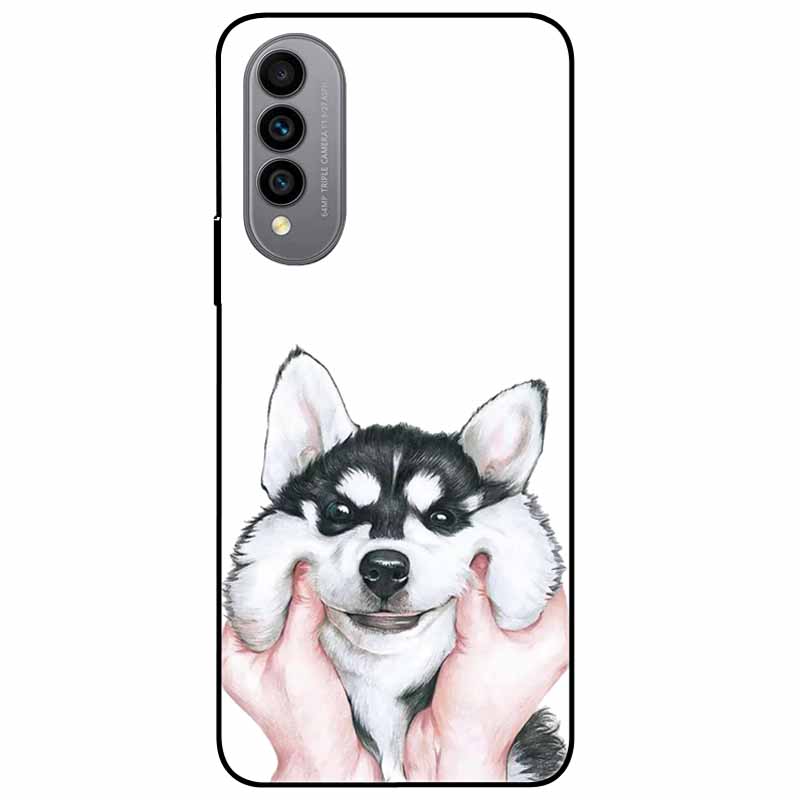 Pentru Wiko T50 Carcasă T 50 4G Huse TPU Silicon Negru Carcasă Lună Înstelată pentru Wiko T50 Carcasă WikoT50 Rezistentă la Șocuri Moale Desene Animate 6.6''