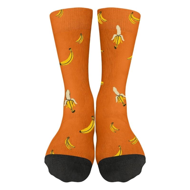 Quick Dry Sports Socks Antislip Design Medium Crew Socks For Gym Running Hiking And Daily Wear In 9 Trendy Color