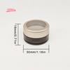 5g Transparent Plastic Glitter Bottle Cosmetic Eye Shadow Powder Box Nail Gel Sequins Manicure Organizer Separate Case Packaging