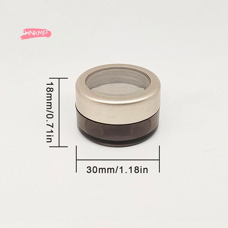 5g Transparent Plastic Glitter Bottle Cosmetic Eye Shadow Powder Box Nail Gel Sequins Manicure Organizer Separate Case Packaging
