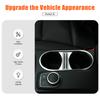 Center Control Cup Holder Cover Trim Sticker Drink Holder Frame For Mercedes Benz A GLA CLA Class W177 W176 H247 X156 C118 C117