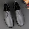 Scarpe da Uomo di Marca di Alta Gamma in Vera Pelle Suole Spesse Trendy Interviste Scarpe Eleganti da Uomo con Lacci Semplici Scarpe da Guida da Uomo
