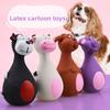 Latex Toys, Dog Toys, Latex Vocalizing Big-bellied Elephant, Dairy Cow, Cartoon Pet Toys