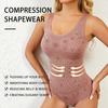 Women Seamless Comfy Bodysuit Shaper Printed Plus Size Tummy Control Shapewear Flat Belly Slimming Body Shaper Corset Underwear Flat Tank Top