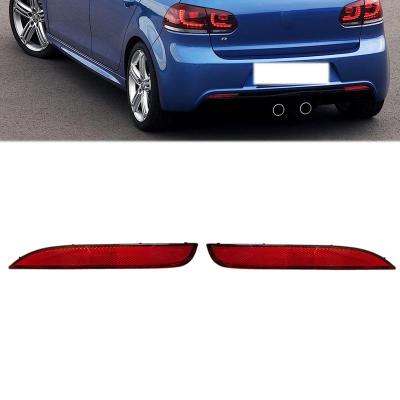Für VW Golf 6 MK6 R20 2009 2010 2011 2012 2013 Auto Rückbremslicht Reflektor Dekoratives Falsches Licht 5K0945105C 5K0945106C