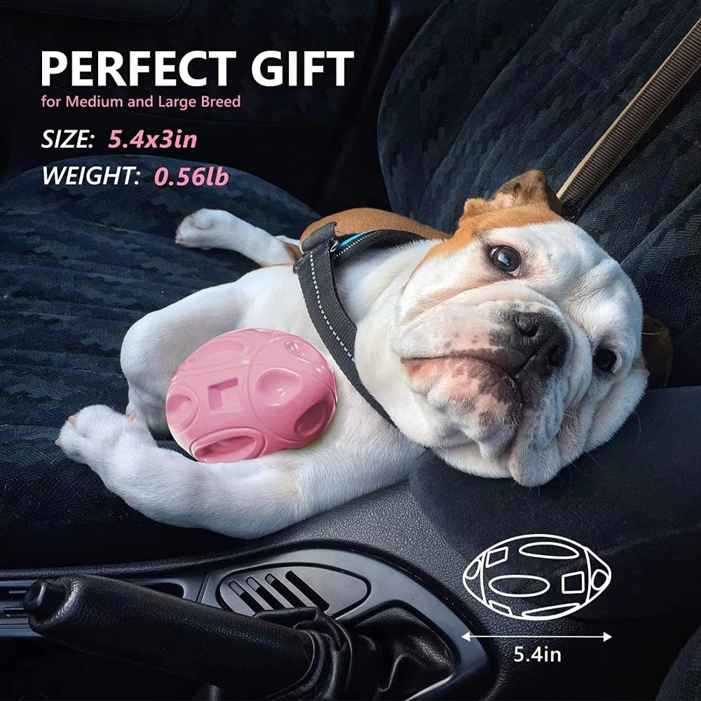 New Dog Toy Ball High Quality Rubber Sounding Olive Balls Super Durable Teeth Sharpening Chewing Training Toys Pet Supplies