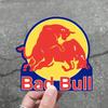 Red Bull Red Bull Car Motorcycle Stickers Covering Scratches On the Desktop, Luggage Box, and Computer Case - Red Bull Funny Stickers