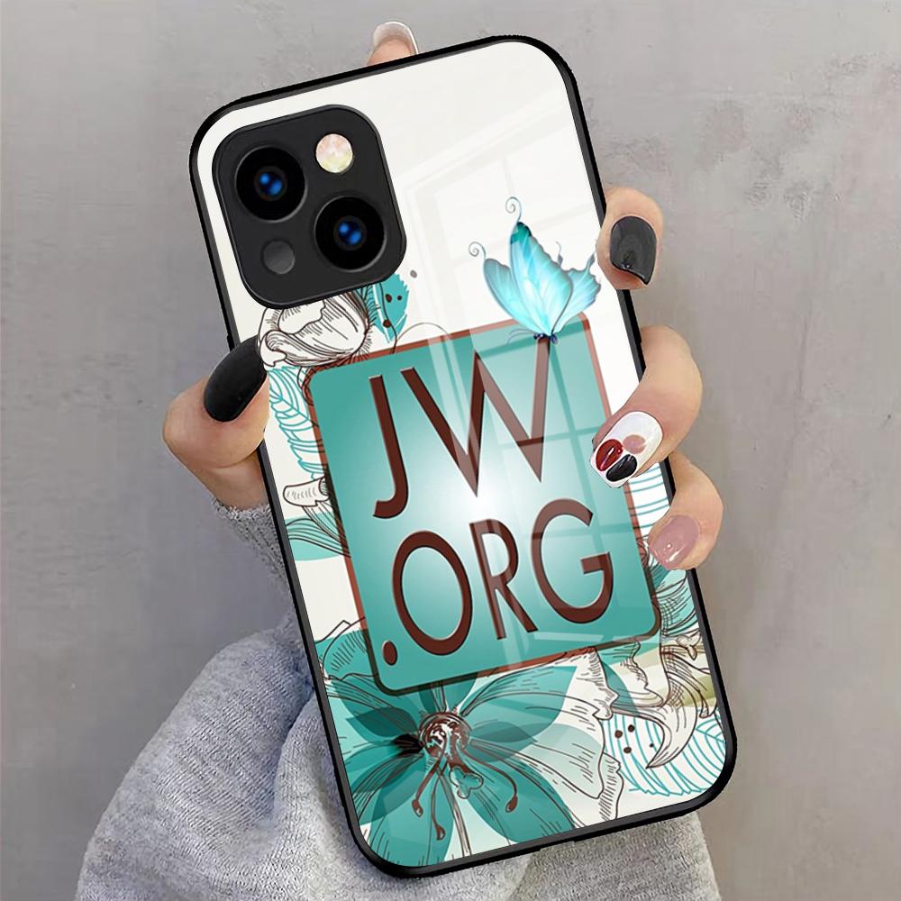 Please Visit Jw Org Phone Case For IPhone 17 Pro Max 16 15 14 Pro Max 13 11 X Xs Xr 8 7Plus Glass Cover iPhone 12 Pro Max