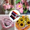200pcs 30cm Soft Felt Sticks - Multicolor Handmade DIY Materials for Sewing, Scrapbooking & Art Craft Accessories