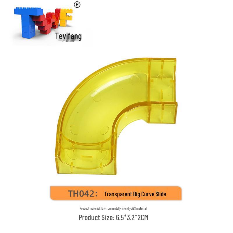 Large Particle Ball Track Building Blocks for Kids