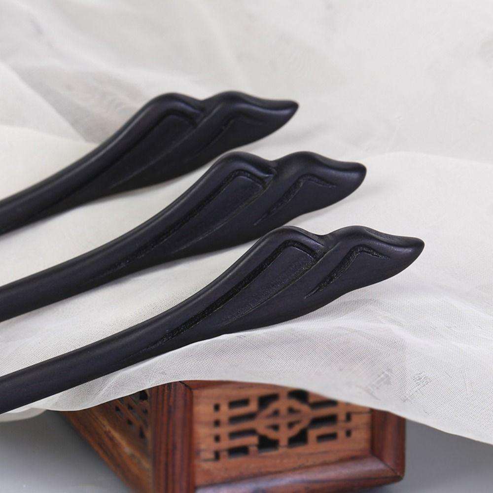 Wooden Chinese Style Hairpin Ancient Style Hanfu Headwear Retro Sandalwood Hair Stick Girls