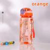 600ML Kids Water Bottle with Straw, Leak-Proof Reusable BPA Free Tritan Water Bottle with Handle for Boys, Girls, Nursery School