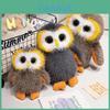 Cozy Big Eyed Owl Plush Toy Stuffed Animal Pillow For Comforting And Cuddling