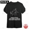 Some People Just Need A Push In The Right Direction Funny Sarcastic Tshirt Unisex 100cotton Loose 2026 Summer Casual Black Tee