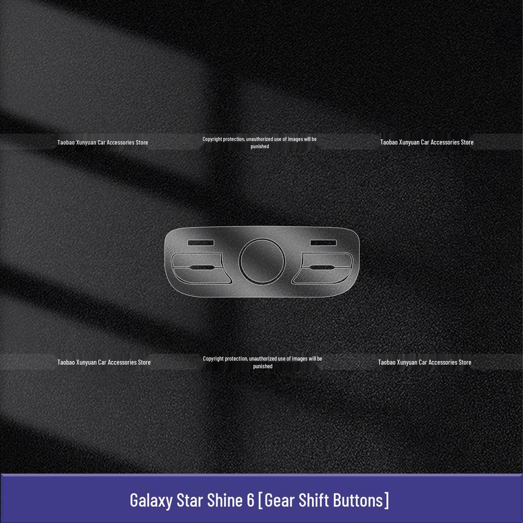 Geely Galaxy Starry 6 Console & Screen Protection Film