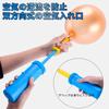 Portable Hand Double Speed Pump for and Yoga Balls Set of Pump, Balloons, Floats, (Blue, 2)