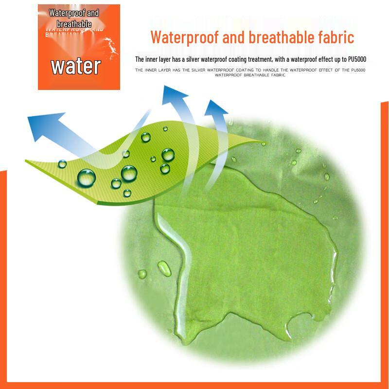 Outdoor-Rucksack mit Regenhülle