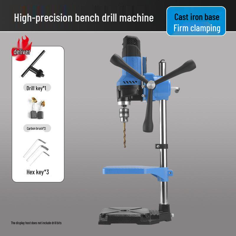 

Мікромініатюрний свердлильний верстат: Багатофункціональний настільний свердлильний, фрезерний та токарний верстат 220В для домашнього та промислового використання