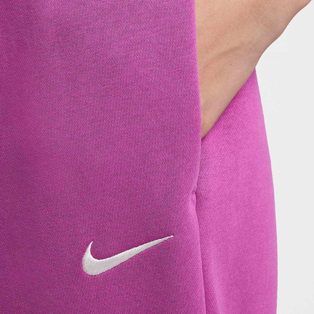New Nike Sportswear Phoenix Fleece Knitted Sports Pants Women's Hot Spicy Fuchsia FZ5997-518