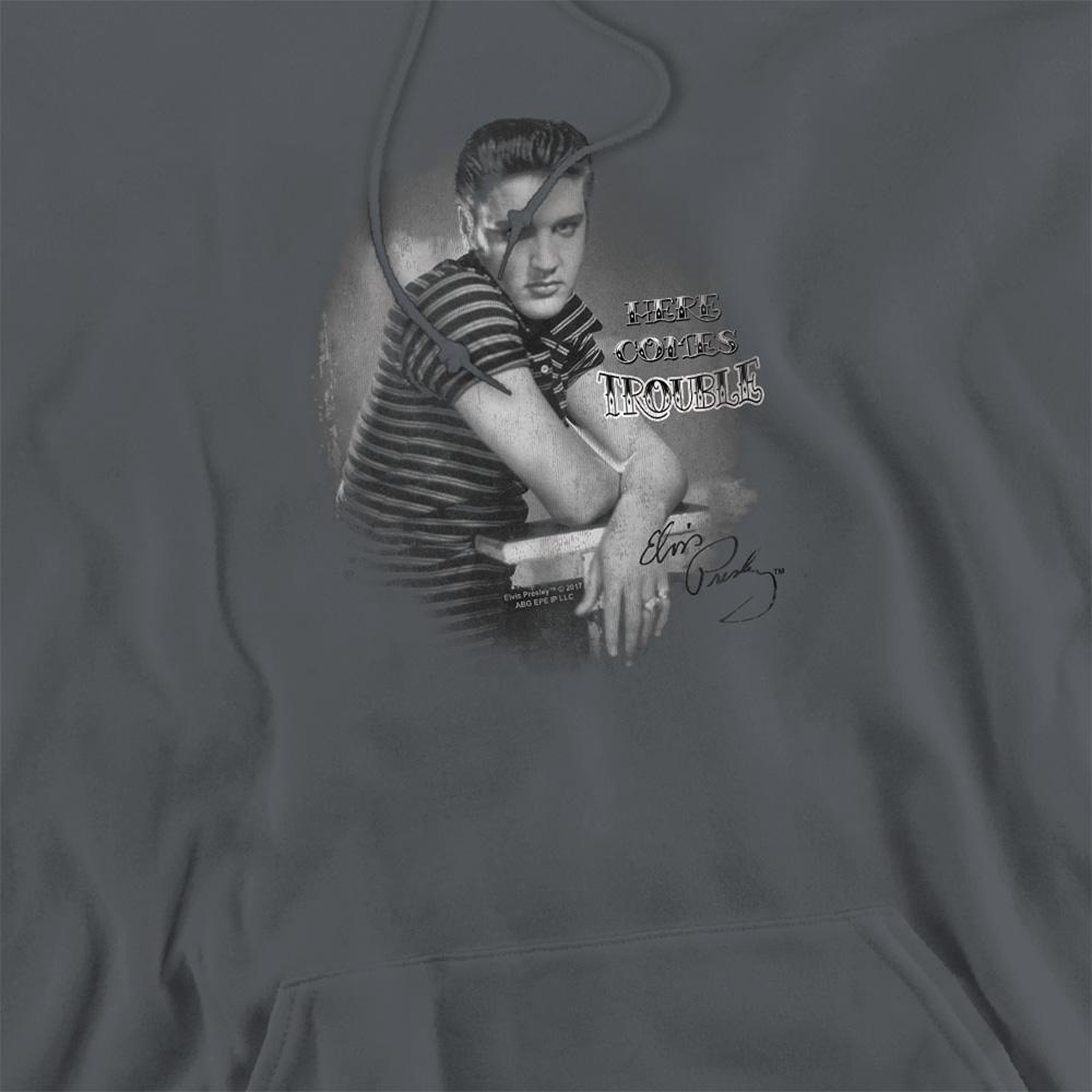 Elvis Presley Unisex Erwachsenen Trouble Hoodie