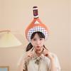 Funny Adult Stuffed Tennis Racket Shape Hat Christmas Headwear Women Teen Carnivals Party Gift Birthday Christmas Hat