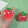 Brinquedo Squishy Fluido de Tomate para Alívio do Estresse Aperte Brinquedos de Subida Lenta Fruta de Simulação Brinquedo Sensorial Fidget para Alívio da Ansiedade Presente