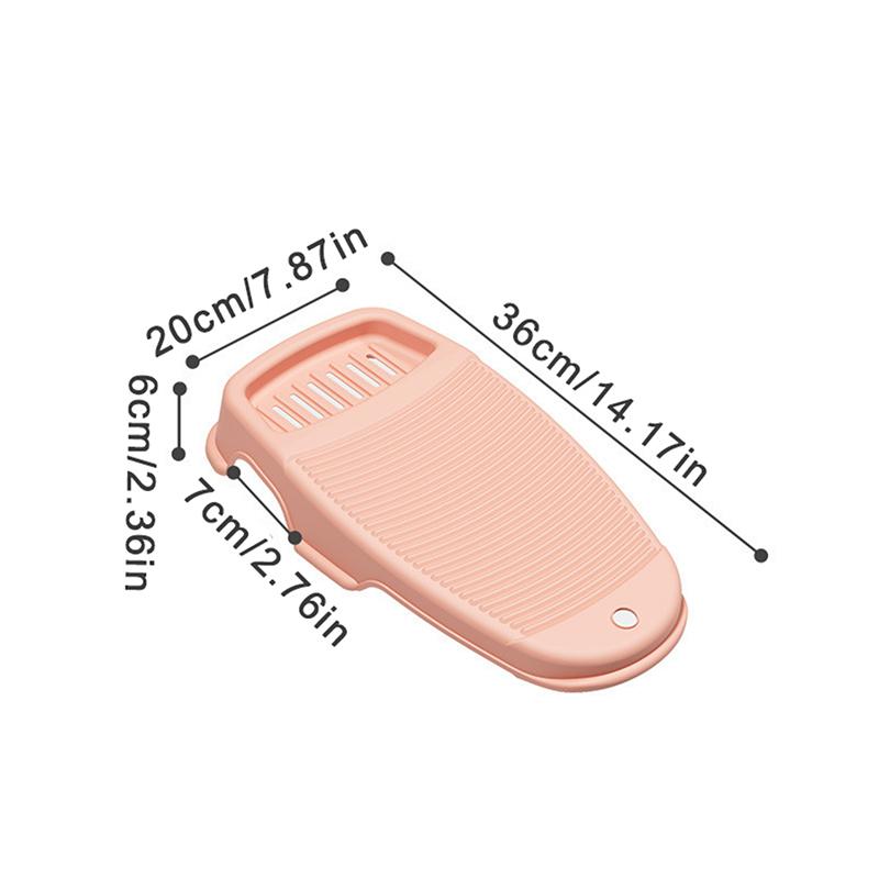 Compact And Sturdy Anti Slip Washboard With Soap Storage Material Is An Ideal Choice For Delicate And Small Items