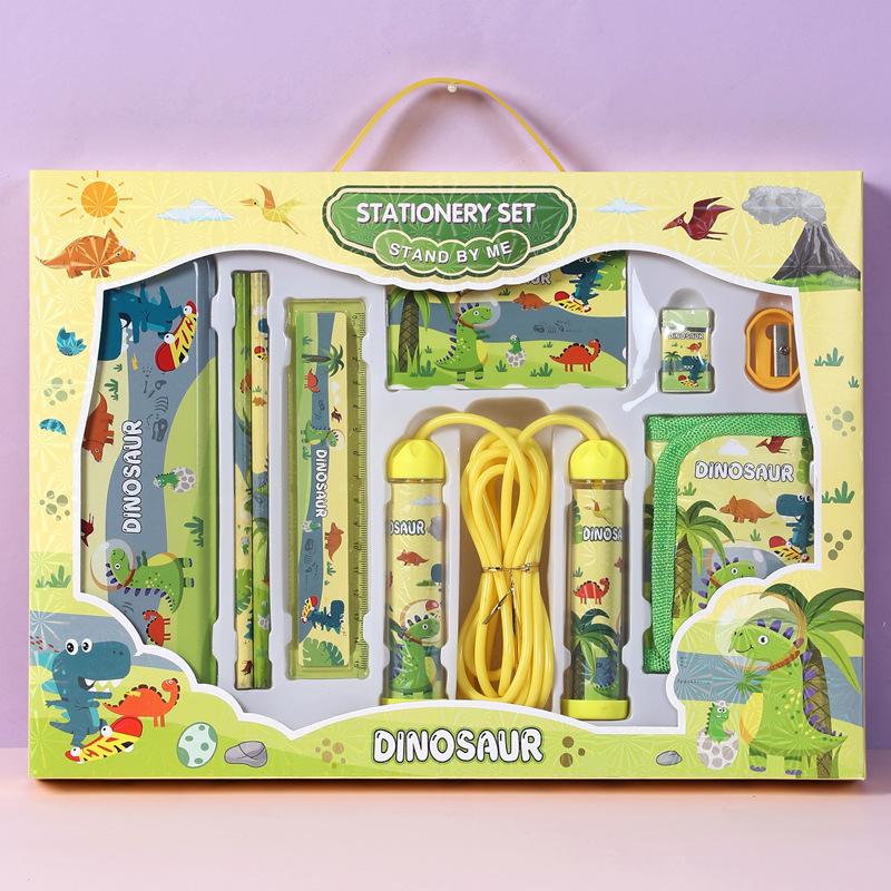 2026 Cartoon Stationery Set Gift Box Student Gift Reward Holiday School Supplies Student Prizes