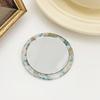 Portable Cosmetic Vanity Mirror Round Beauty Mirrors Girl Lady Gift Acetate Makeup Mirror