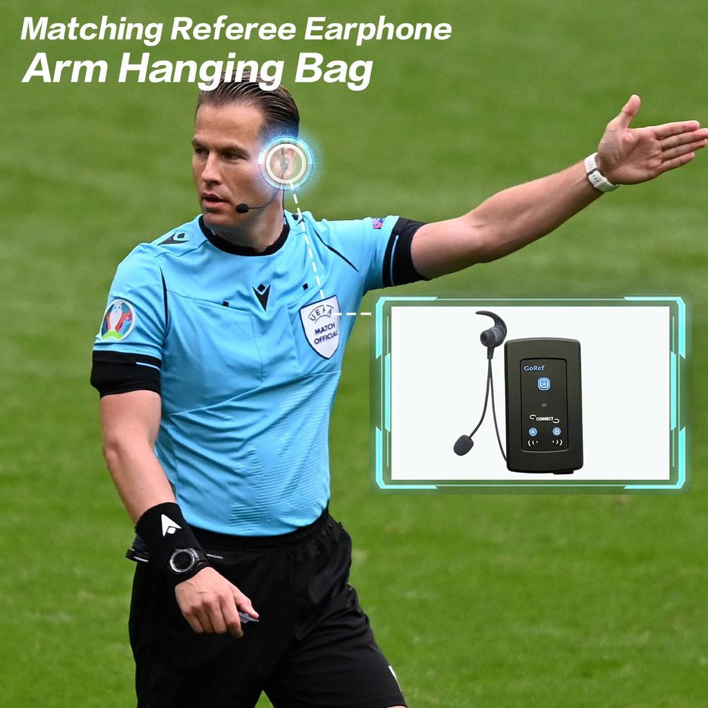 GoRef 4-Person Full-Duplex Bluetooth Referee Intercom