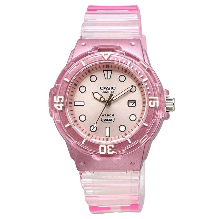 Casio LRW-200HS-4EV Women's/Kids Analog Watch - Clear Pink